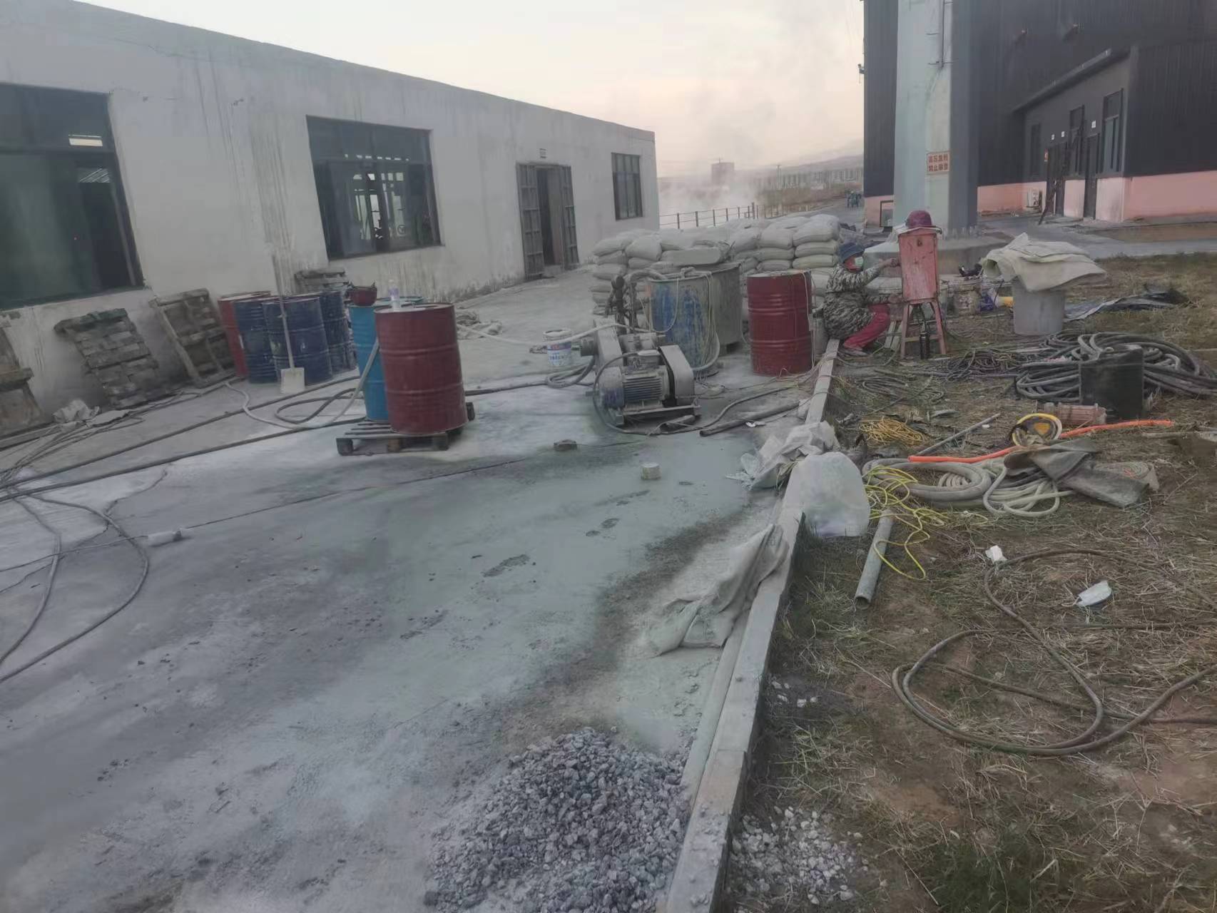 徽县厂房地基沉降注浆